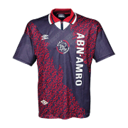 Ajax 1994-95 Retro Away Purple Men Soccer Football Kit