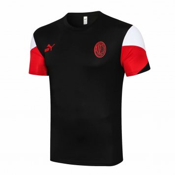 AC Milan Black Soccer Training Jerseys Mens 2021/22 [20210815052]
