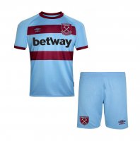 2020/21 West Ham United Away Kids Soccer Kit(Jersey+Shorts)
