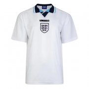 1996 England Retro Home Man Soccer Football Kit