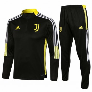 Juventus Black - Yellow Soccer Training Suit Mens 2021/22 [20210815056]