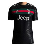 20-21 Juventus x Gucci Special Edition Black Man Football Shirt