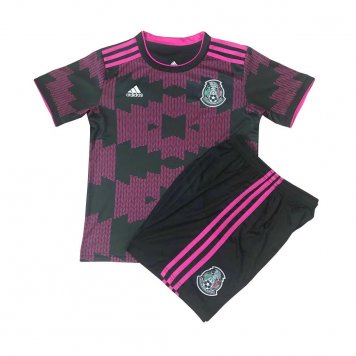 2021/22 Mexico Home Soccer Kit (Jersey + Short) Kids [2020128018]