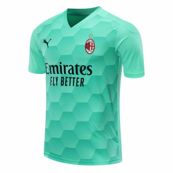 2020/21 AC Milan Goalkeeper Green Mens Soccer Jersey Replica [2020127152]