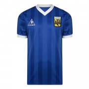 1986 Argentina Away Retro Man Soccer Football Kit
