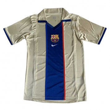 2002 Barcelona Retro Away Mens Soccer Jersey Replica [22712627]
