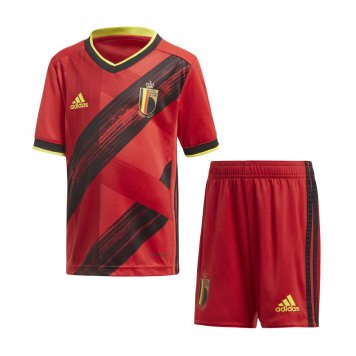 2020 Belgium Home Kids Soccer Kit(Jersey+Shorts) [37912521]