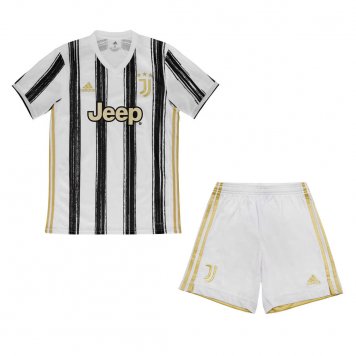 2020/21 Juventus Home Kids Soccer Kit (Jersey + Shorts) [5813095]