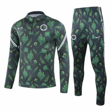 2020/21 Nigeria Deep Green Mens Soccer Training Suit [2020127345]