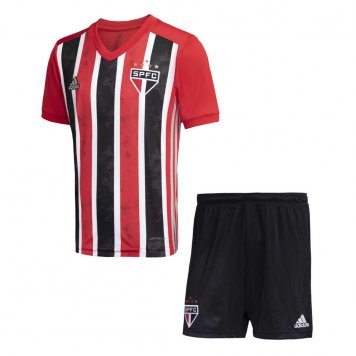 2020/21 Sao Paulo FC Away Kids Soccer Kit(Jersey+Shorts) [37912888]