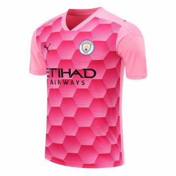 2020/21 Manchester City Goalkeeper Pink Mens Soccer Jersey Replica [2020127148]