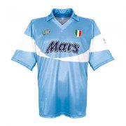 1990/91 Napoli Retro Home Soccer Football Kit Man