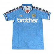 1998-1999 Manchester City Retro Home Man Soccer Football Kit