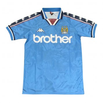 1998-1999 Manchester City Retro Home Mens Soccer Jersey Replica [20210614057]