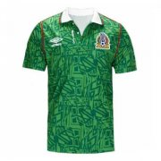 1994 Mexico Home Retro Man Soccer Football Kit