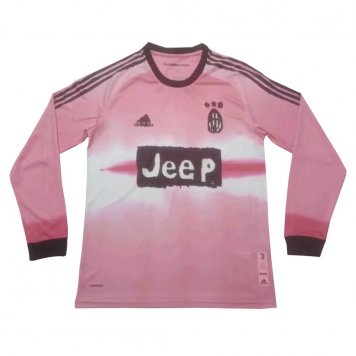 2020/21 Juventus Human Race Mens LS Soccer Jersey Replica [2020127238]