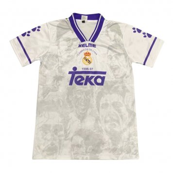 1996-1997 Real Madrid Retro Home Mens Soccer Jersey Replica [20210614056]