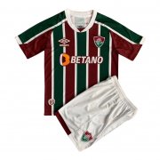 22-23 Fluminense Home Soccer Football Kit (Top + Shorts) Youth