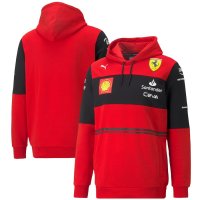 Scuderia Ferrari F1 Team Hooded Sweat Red Mens 2022