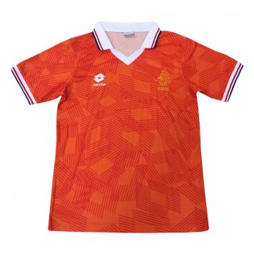 1991 Netherlands Retro Home Mens Soccer Jersey Replica [26712467]