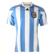 2010 Argentina Retro Home Soccer Football Kit Man