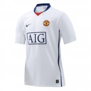 2008-2009 Manchester United Retro Championes League Version Away Man Soccer Football Kit
