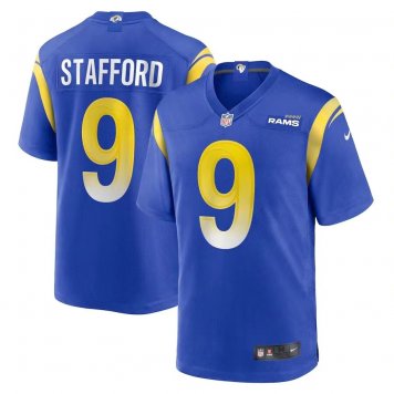 2021 Los Angeles Rams Matthew Stafford Royal NFL Jersey Mens [2021060121]
