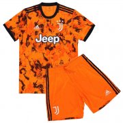 20-21 Juventus Third Kids Soccer Football Kit (Shirt + Short)