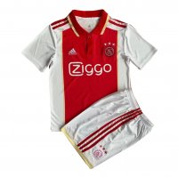 Ajax Soccer Jerseys + Short Replica Home Youth 2022/23