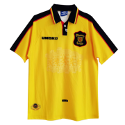 1998 World Cup Scotland Away Yellow Retro Soccer Football Kit Men