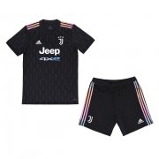 21-22 Juventus Away Youth Soccer Football Kit (Shirt + Short)