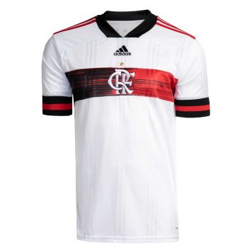 2020/21 Flamengo Away White Mens Soccer Jersey Replica [48212671]