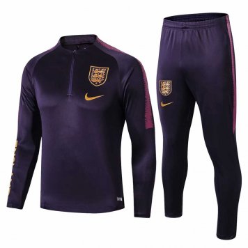 2019/20 England Purple Mens Soccer Training Suit(Sweater + Pants) [47012427]