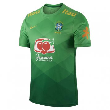 2021 Brazil Green Short Soccer Training Jersey Mens [2021050086]