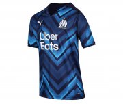 21-22 Olympique Marseille Away Man Soccer Football Kit