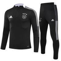 Ajax Soccer Training Suit Black Men's 2021/22