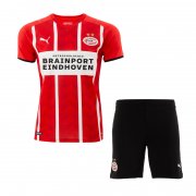 21-22 PSV Home Soccer Football Kit (Shirt + Short) Youth