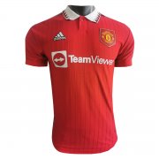 22-23 Manchester United Home Soccer Football Kit Man #Player Version