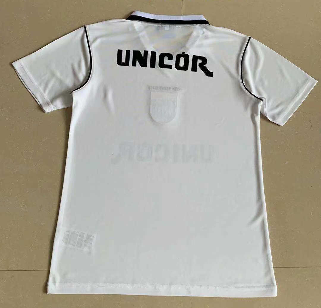 1999 Santos FC Retro Home Soccer Football Kit Man
