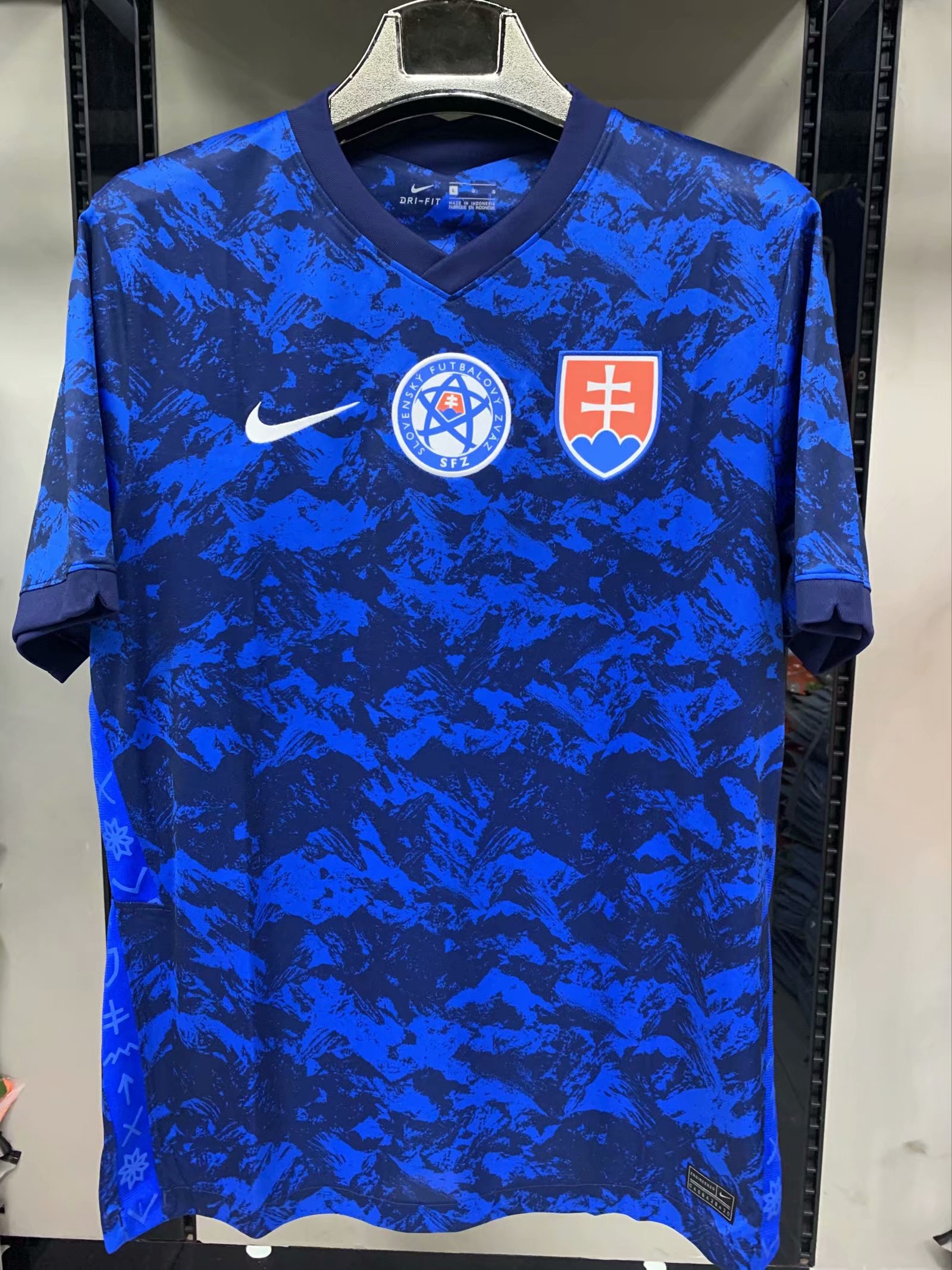 2021 Slovakia Home Man Soccer Football Kit
