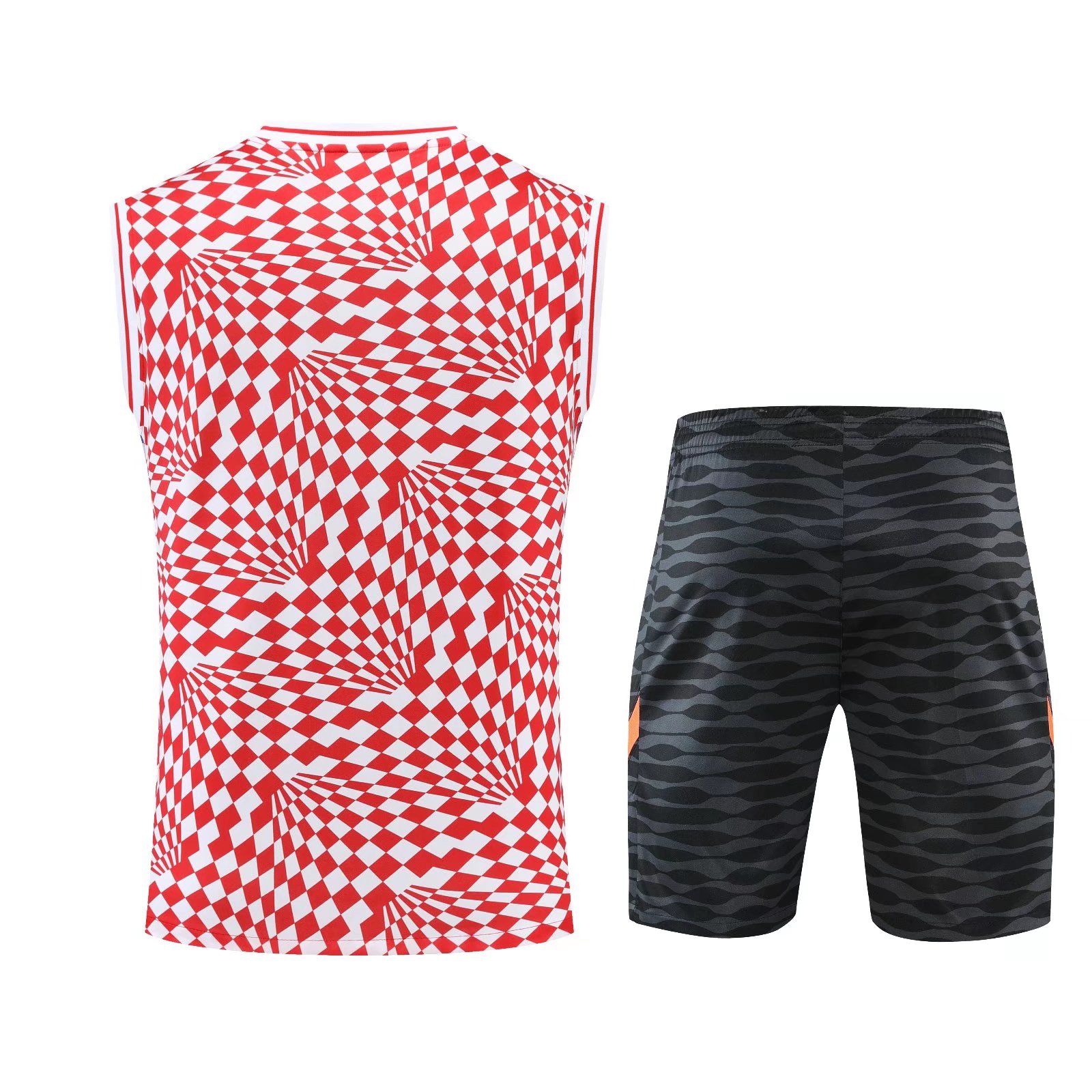 22-23 Chelsea Red Soccer Football Training Kit (Singlet + Shorts) Man